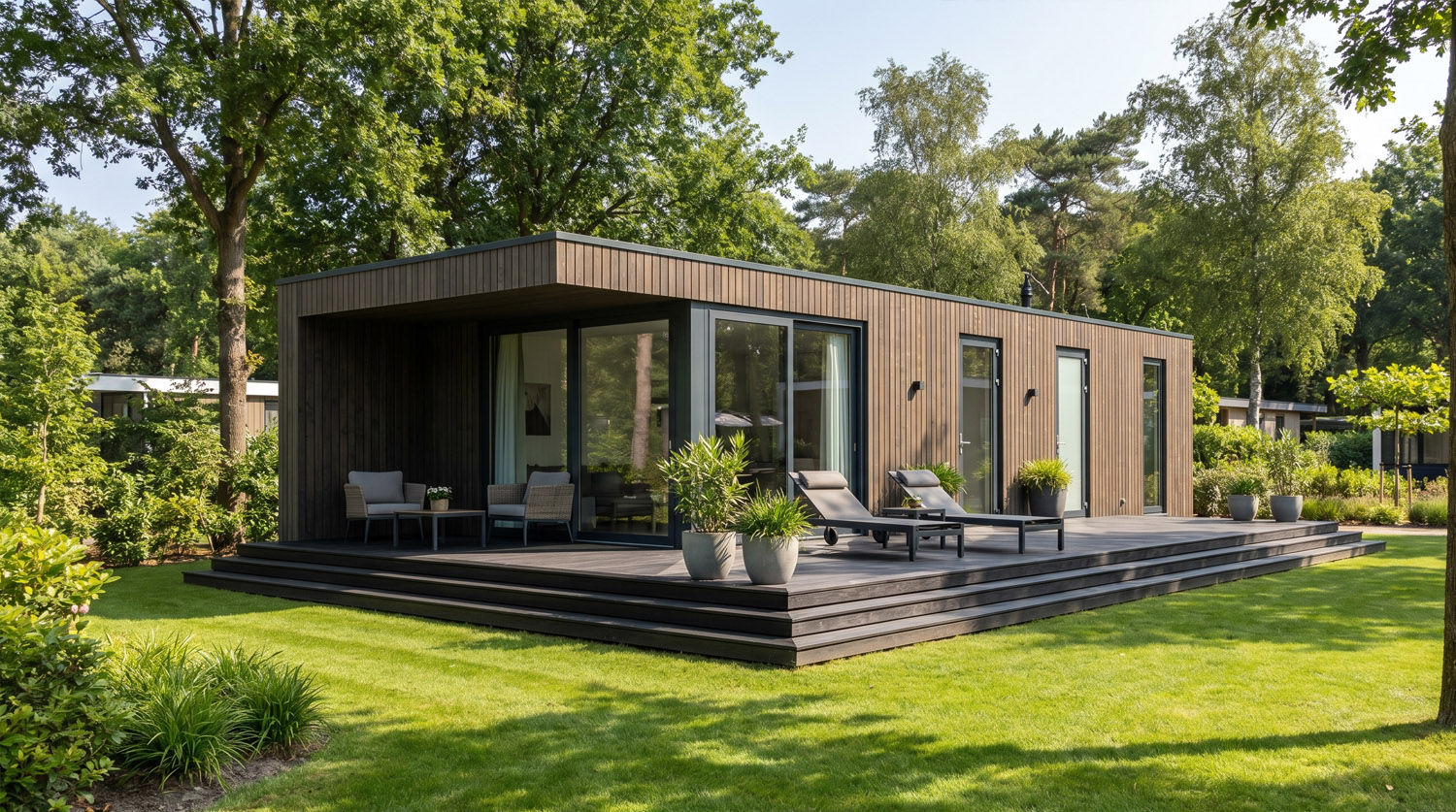 Mobile home camping